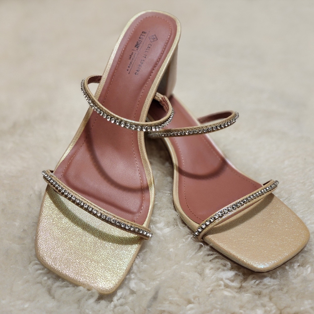 Gemstone Sandals size 8.5, 39